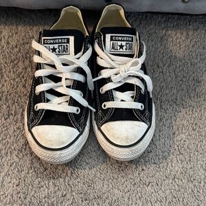 Converse Kids Black and White Sneakers